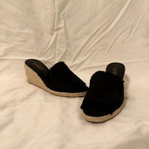 Ralph Lauren Slip on Espadrille Wedge